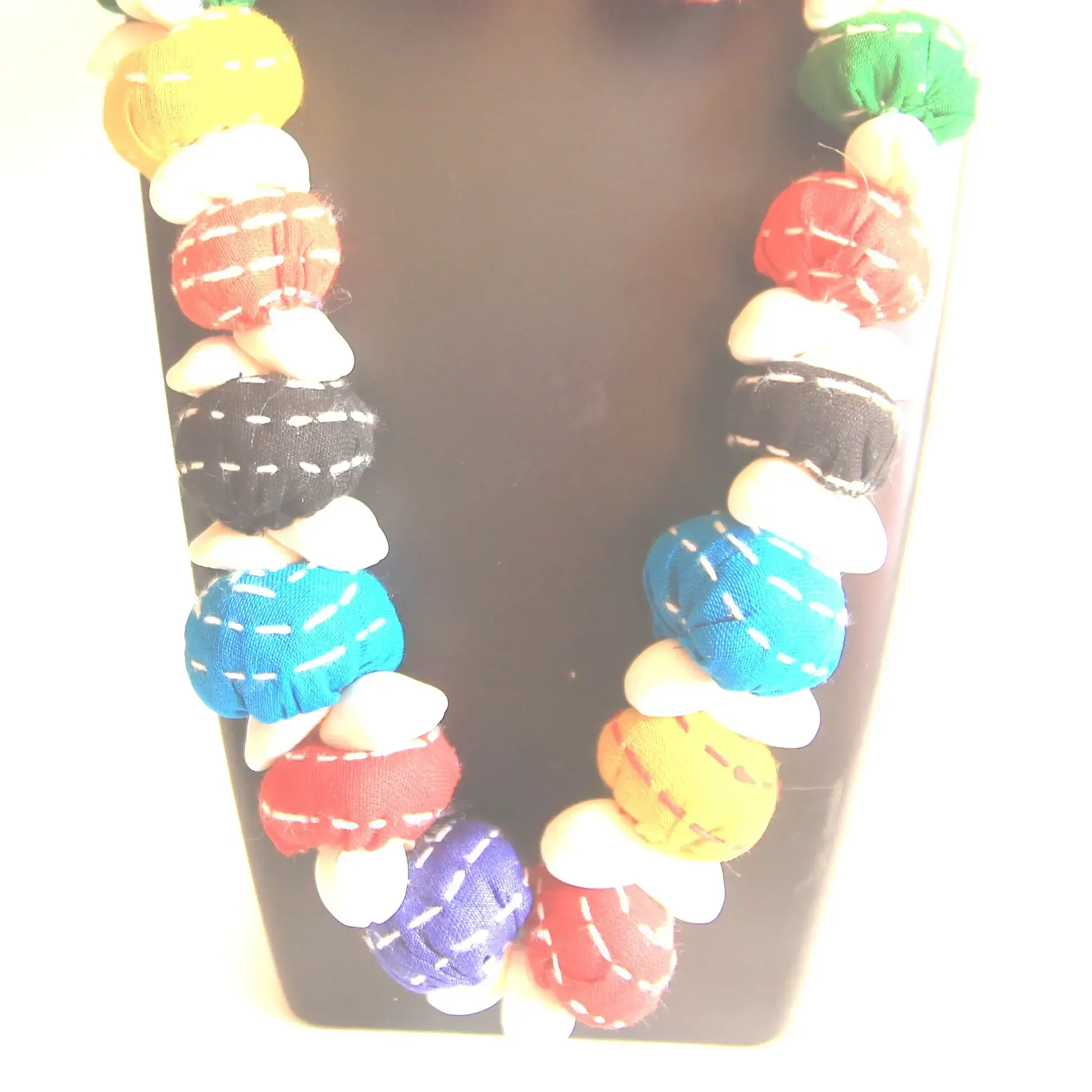 Ethnic handmade cloth jwellery