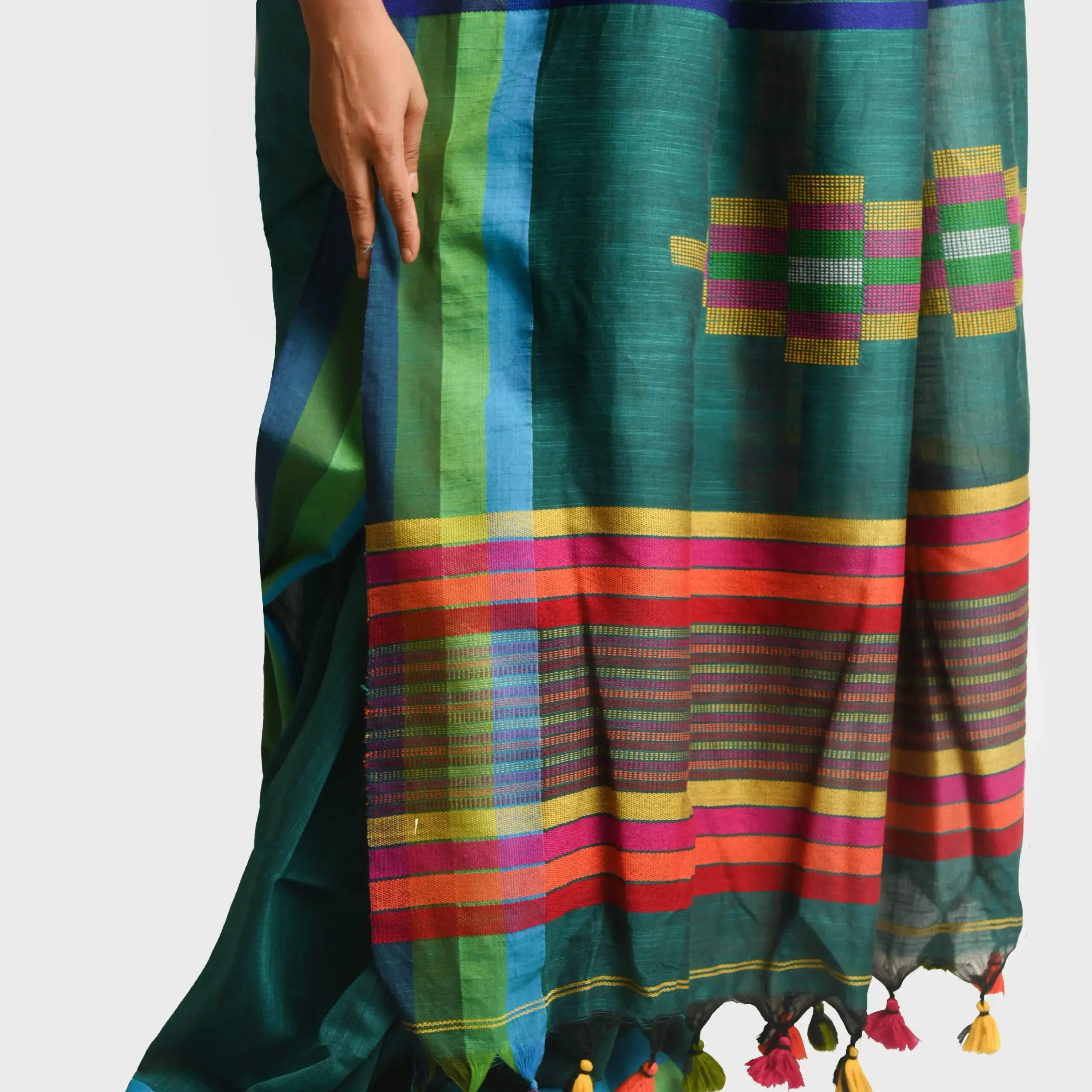 Hand Woven Pure Cotton Saree