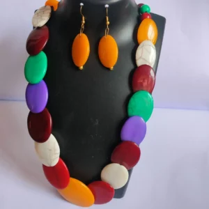 Fashionable Beads Jwellery Set