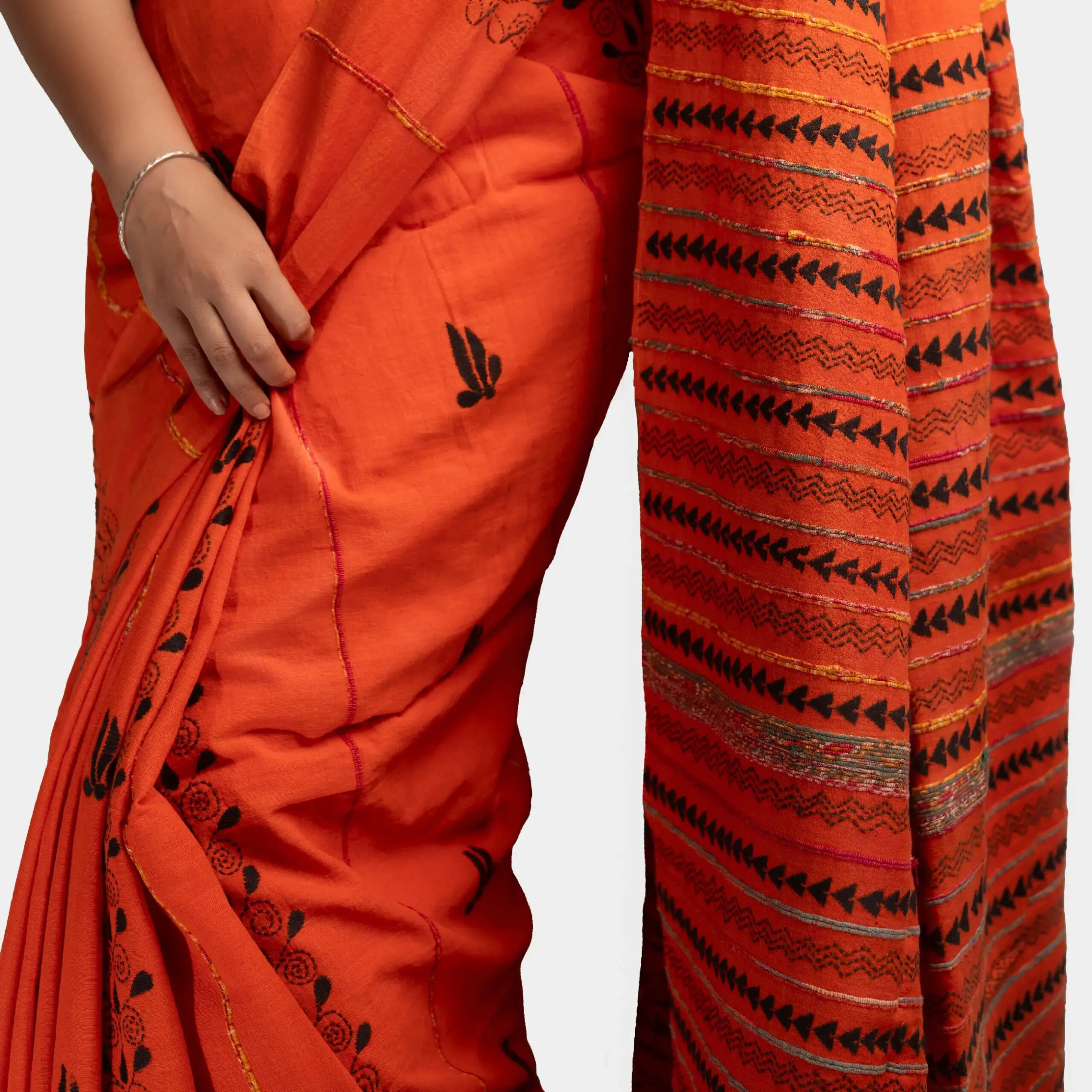Handwoven Cotton Saree