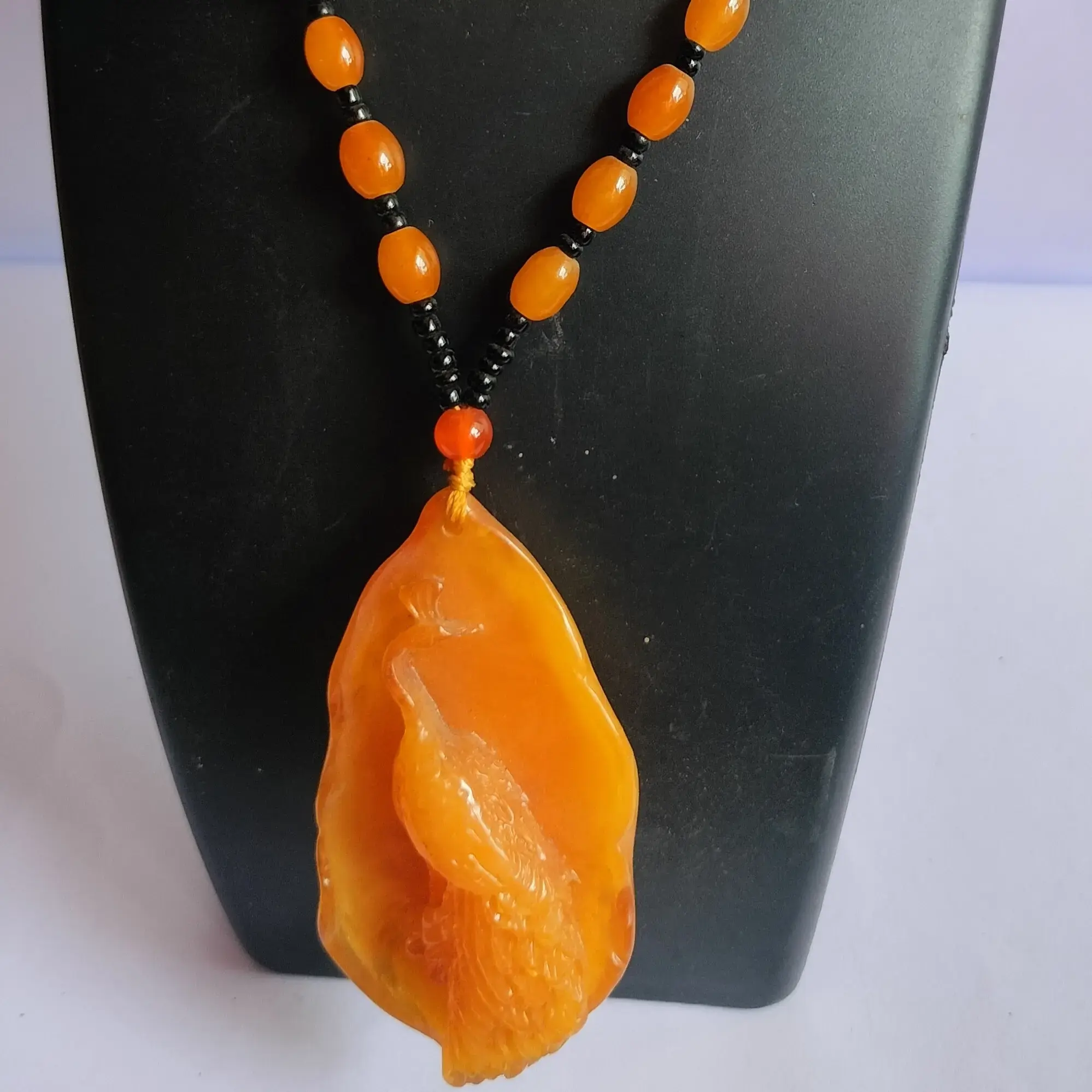 Yellow Fashionable Beads Jewellery Set