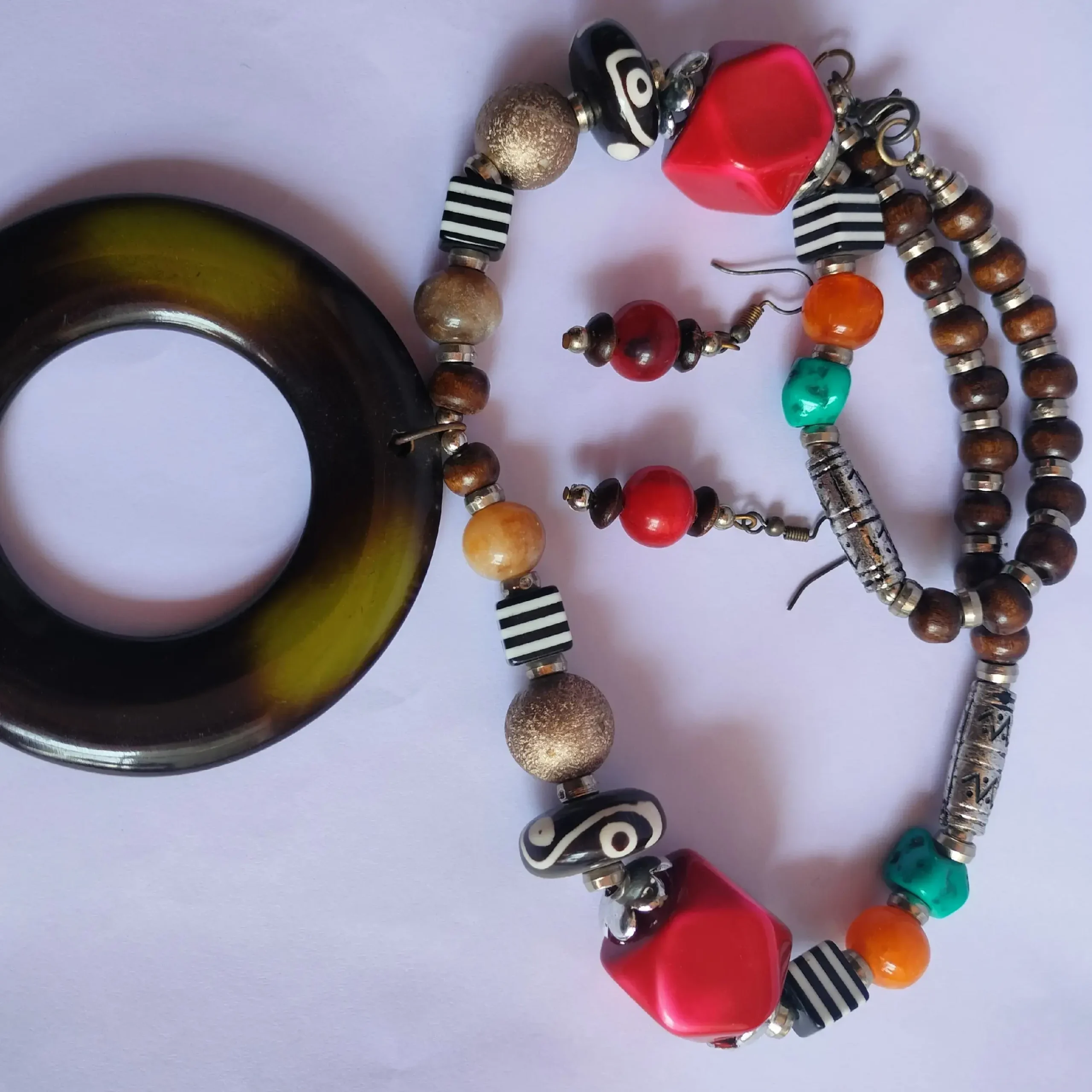 Multicolored Beads Fashion Jwellery