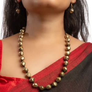 Antique Long Trendy Necklace & Ring Set