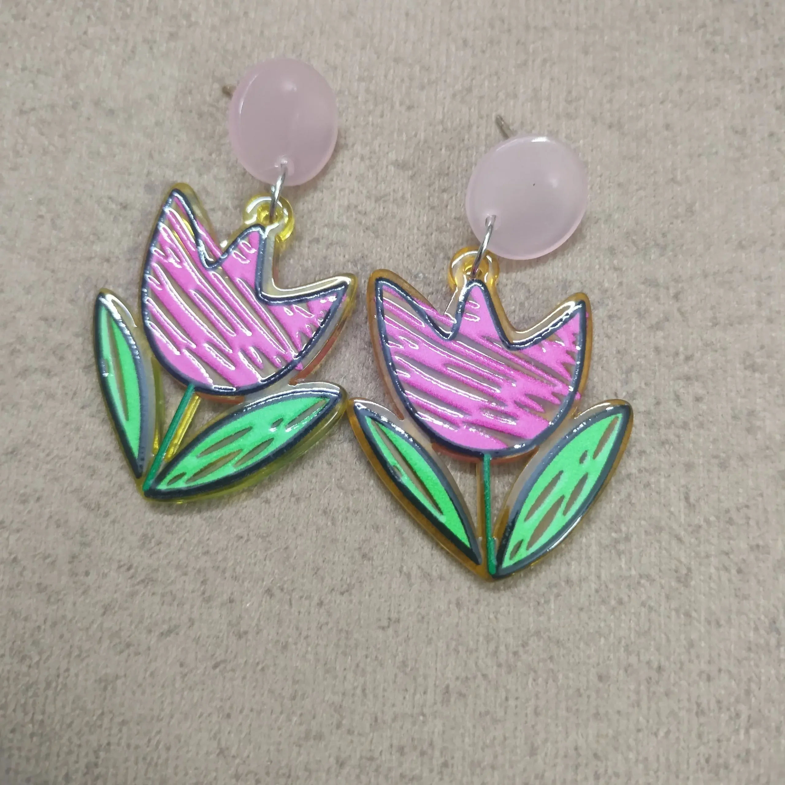 Multicolored Earrings