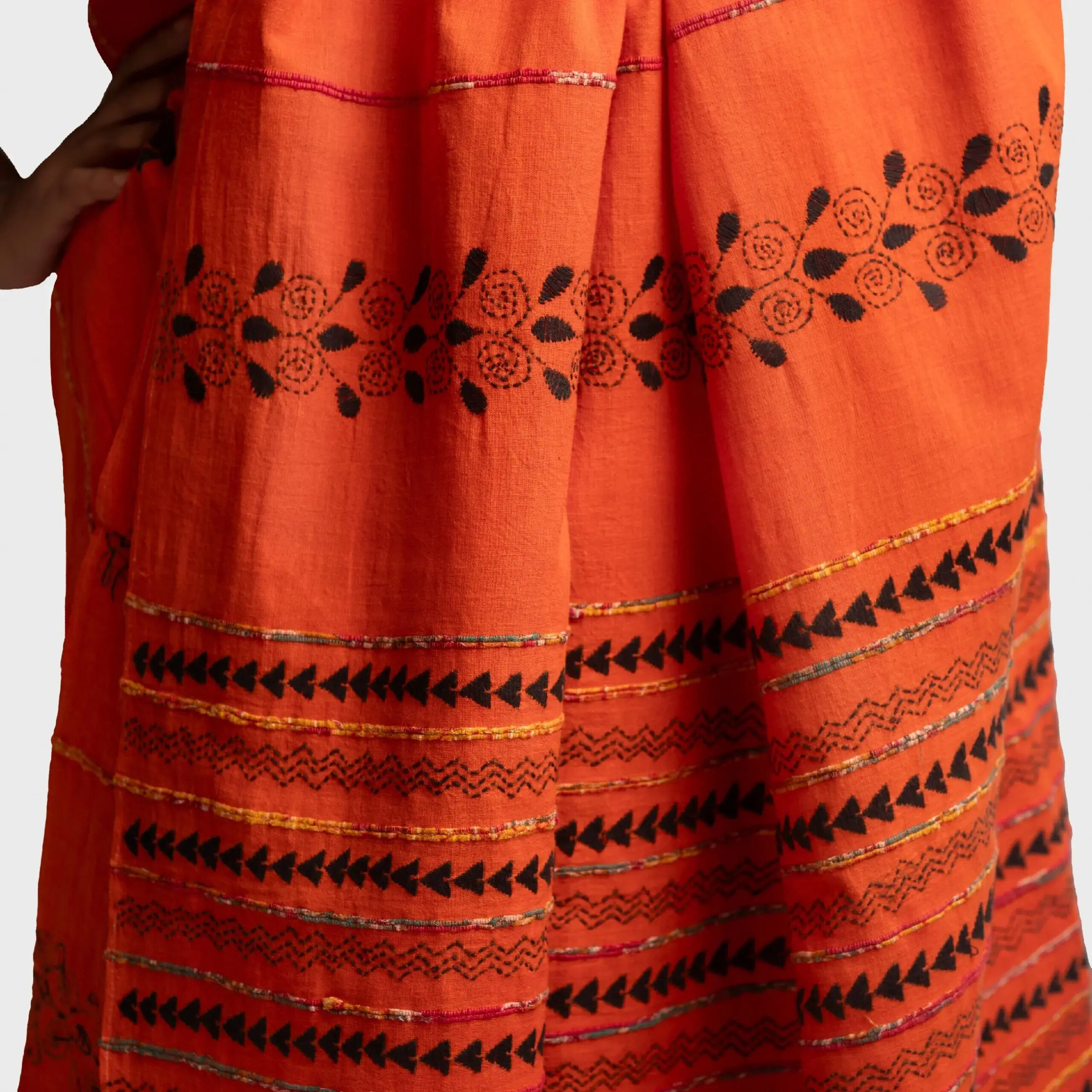 Handwoven Cotton Saree