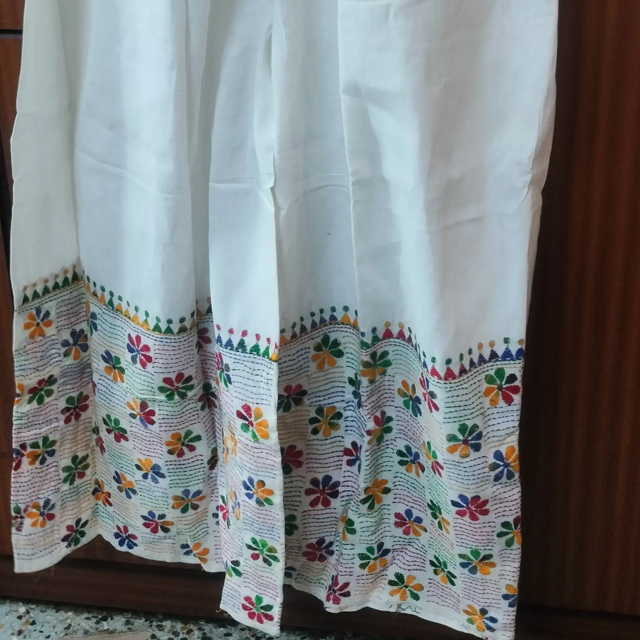 Hand Stitched Free Size Designer Palazo