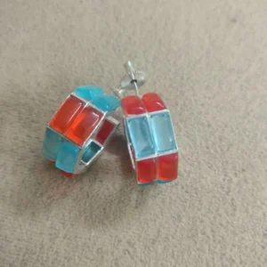 Multicolored Crystal Earrings