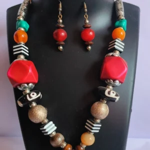 Multicolored Beads Fashion Jwellery