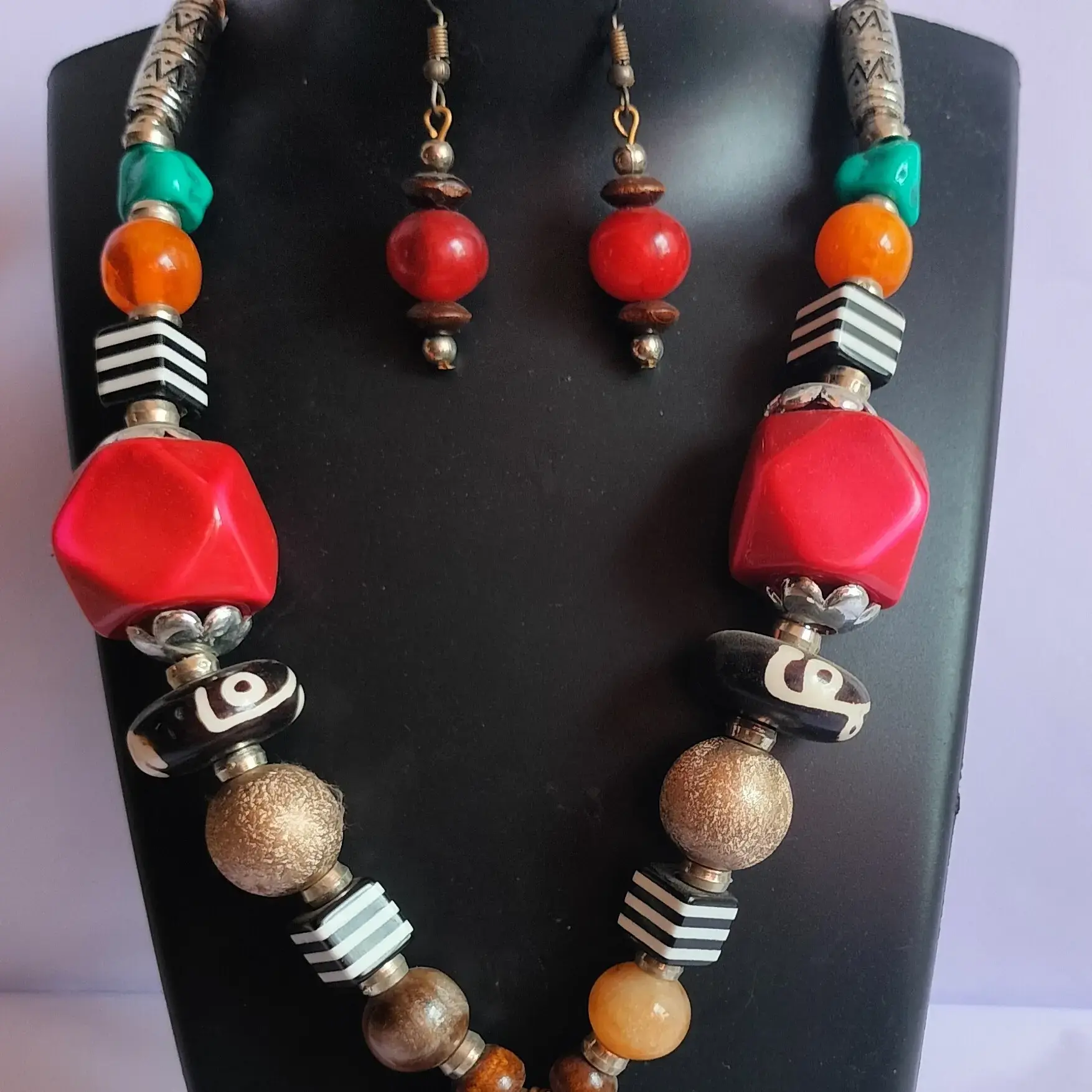 Multicolored Beads Fashion Jwellery