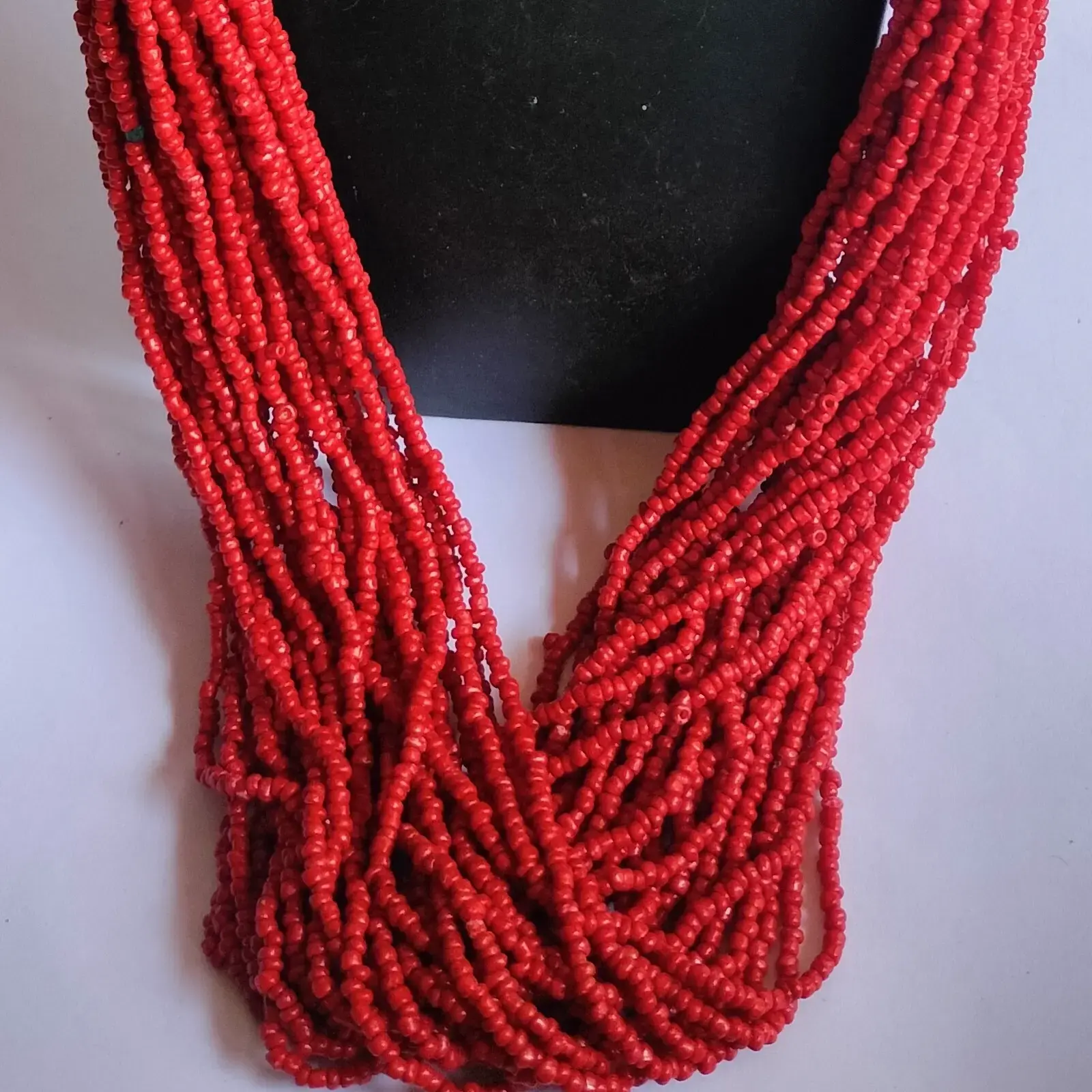 Multicolored Long Beads Jewellery Set