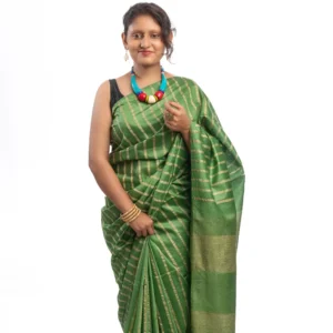Designer Silk Saree With BP