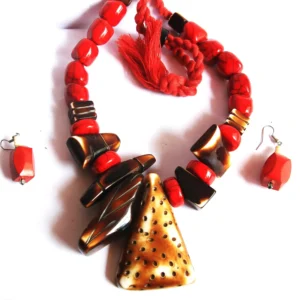 Multicolored Beads Stylish Jwellery Set