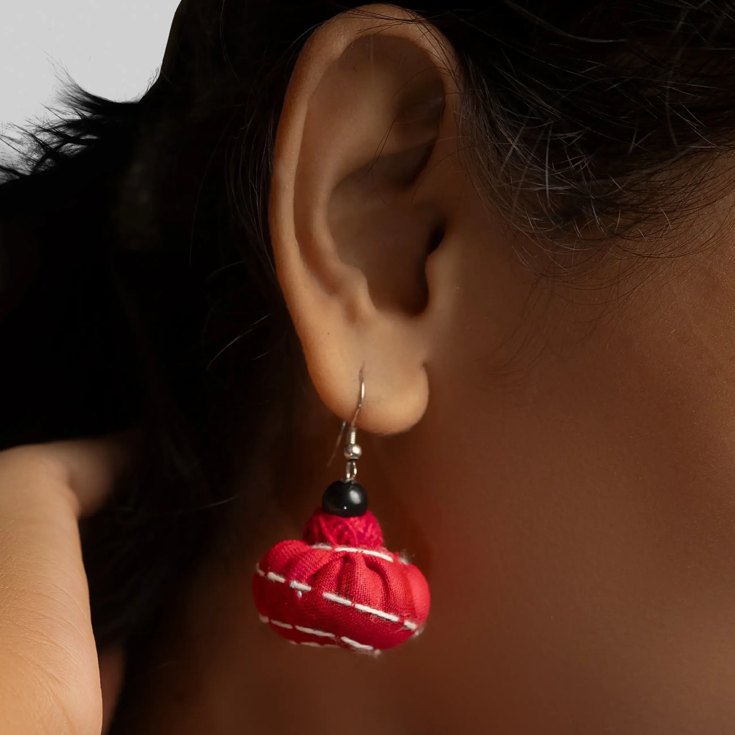 Ethnic handmade cloth jwellery