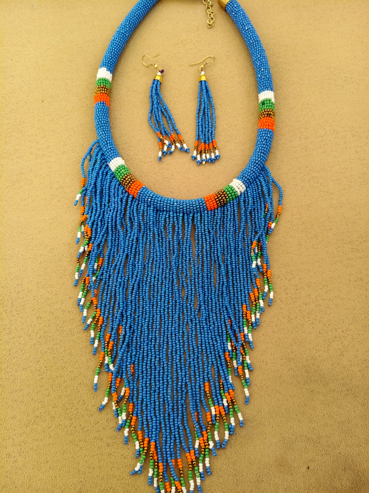 Beads necklace set