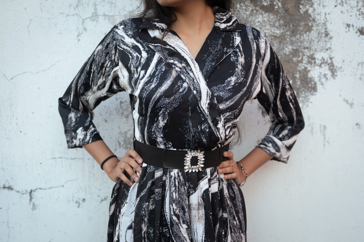 Short frock for party wear