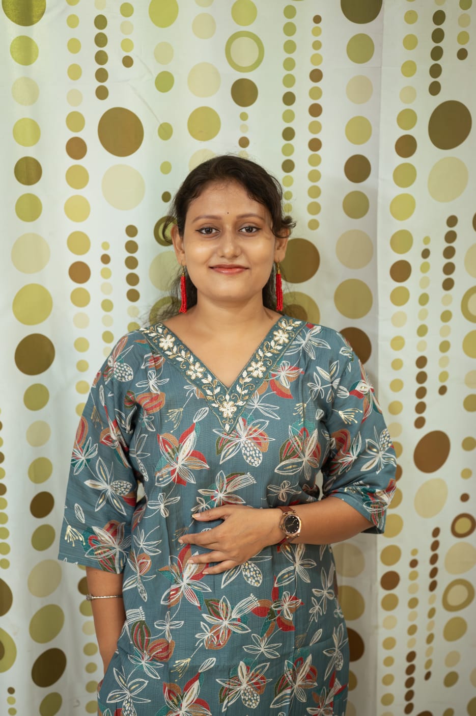 Multicolored designer cord set